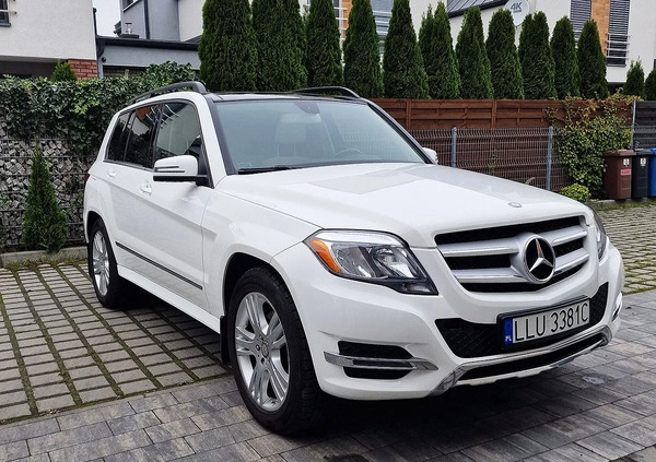 mercedes benz Mercedes-Benz GLK cena 94999 przebieg: 192000, rok produkcji 2015 z Łuków